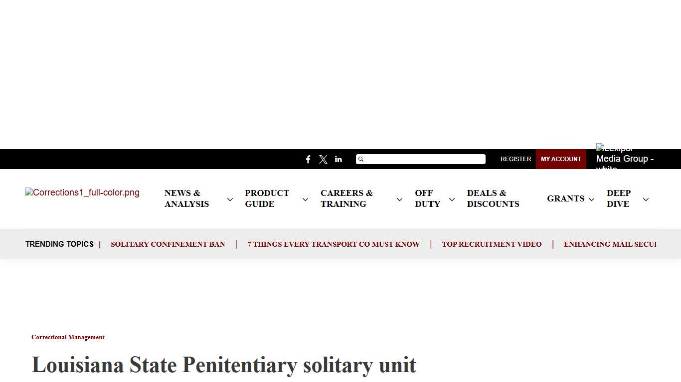 Louisiana declares emergency to reopen Angola's Camp J for violent offenders